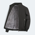 Men's Fleece-Lined Stand-Collar Jacket