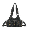 Vintage Denim Crossbody Wallet & Pures