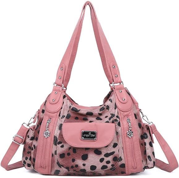 Women  Handbag With High Quality Washed PU Multi-function Bag