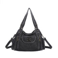 Women Handbag With High Quality Washed PU Multi Purpose Tote Bag
