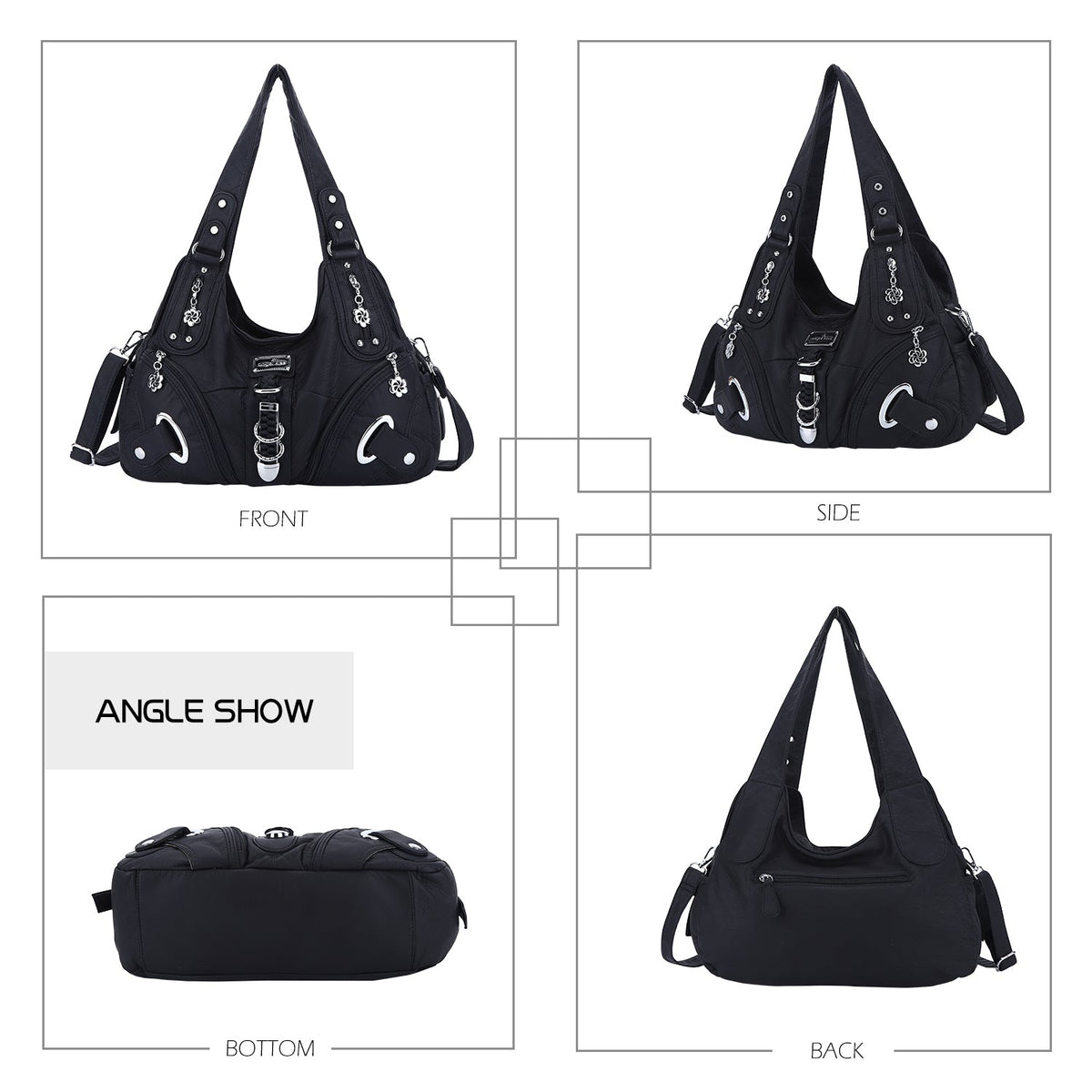 Hobo Shoulder Handbag Purse