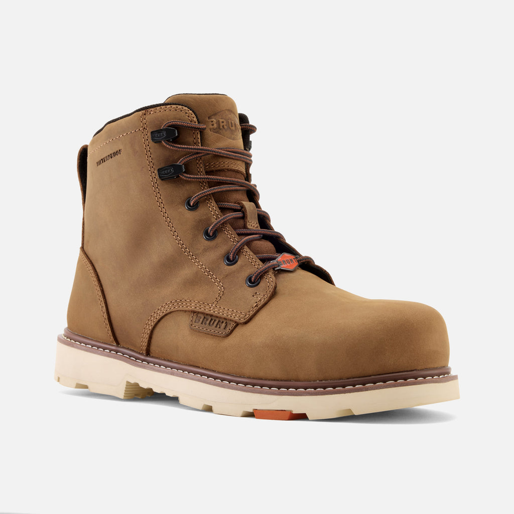 Outdoor Waterproof Leather Work Boot (Unisex)