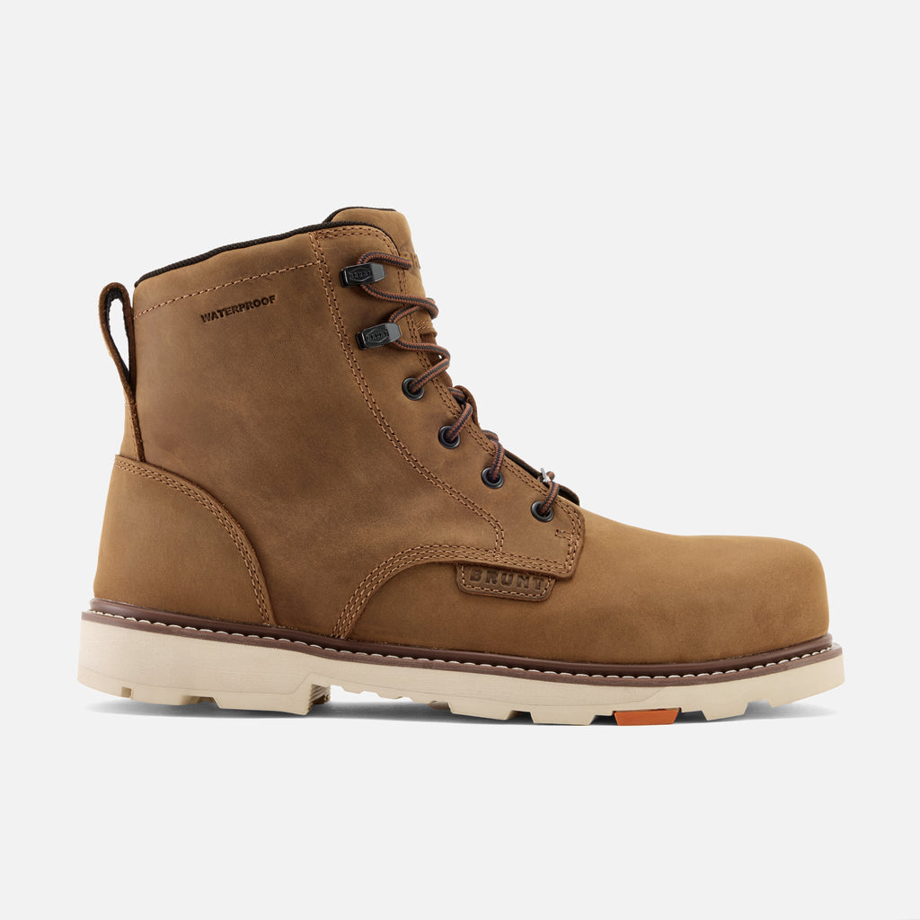 Outdoor Waterproof Leather Work Boot (Unisex)