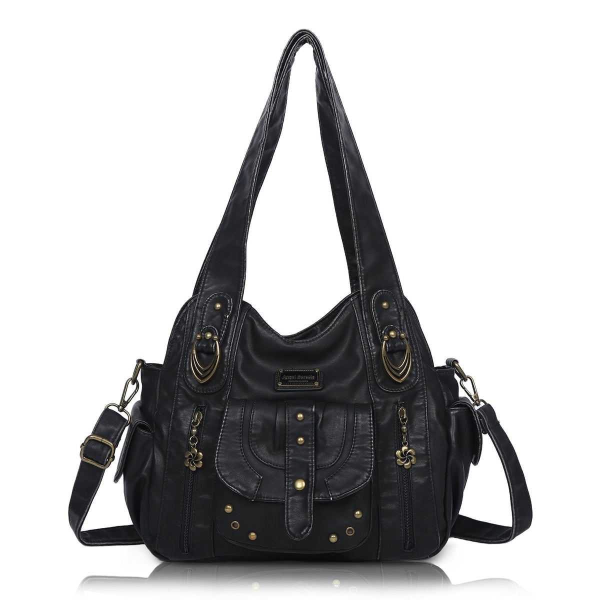 Vintage Luxe Relaxed-Shape Hobo Handbags